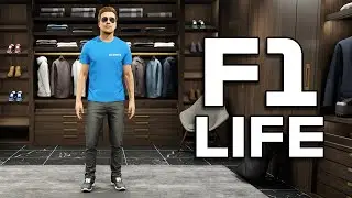 Full F1 Life Gameplay Tour: Houses, Supercars, Jewelry (F1 22 Game)
