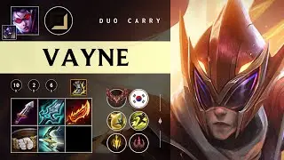 Vayne ADC vs Ezreal - KR Grandmaster Patch 26.01