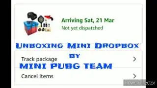 Unboxing mini PUBG Dropbox from Amazon by MINI PUBG TEAM | Real life PUBG Dropbox