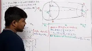 Length Of Open Belt Drive || Derivation || Formula || Power Transmission | Theory Of Machine.