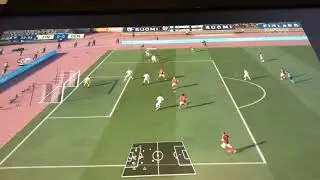 Finland v Denmark  🇫🇮v🇩🇰 Finland win big game fifa 21 not real highlights Euro 2020