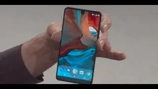 Essential Phone PH 1  Первый смартфон без лого, рекламы, рамок и чехлов