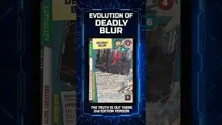 X-Files CCG Evolutions #26: Deadly Blur (#XFiles #CardGame #CardGames #CCGs #TradingCards, #TCGs)