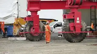 Fabrication yard overview &ndash; Gardiner Strategic Rehabilitation between Jarvis and Cherry