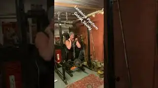 Landmine Platform Goblet Squats #fitness #homegymequipment #gobletsquats #homegym