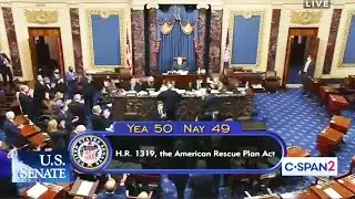 $1400 COVID Cash Passes Senate, EVERY REPUBLICAN Votes No