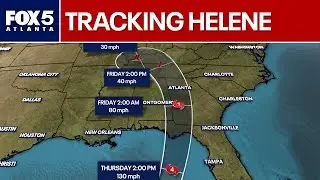 LIVE: When will Hurricane Helene hit Georgia? Path update | FOX 5 News