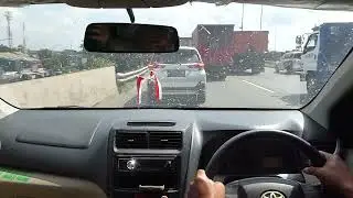 Jakarta highway, Java, Indonesia, 4 July 2022