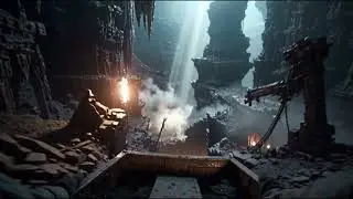 Would you  DARE to ride this THRILLING mine cart track?