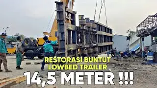 KEPANJANGAN ⁉️ BUNTUT KHUSUS : LOWBED TRAILER 14.5 METER (1)