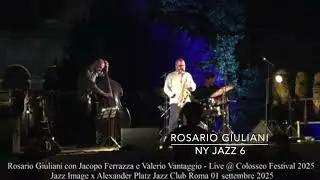Drake Artist Rosario Giuliani plays Coltrane&rsquo;s Moment&rsquo;s Notice on Drake NY Jazz Alto 6 mouthpiece