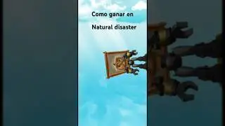 Como ganar en natural disaster espera hasta el final #ganadores #naturaldisaster
