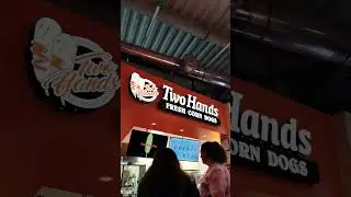 TWO HANDS! #twohands #koreancorndogs #love #thecollection #corndog