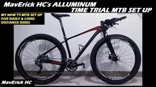 BIKECHECK=My New Mountainpeak Everest Alluminum TT-MTB Set Up for Training & Long Rides