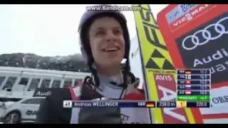 Andreas Wellinger ● 238 m Oberstdorf 05.02.2017 ● HILL RECORD/REKORD SKOCZNI