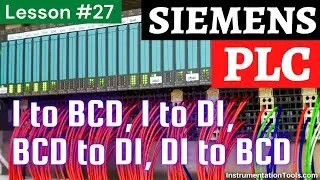 PLC Conversion Instructions | Siemens PLC Programming #plc #Conversion #Instructions