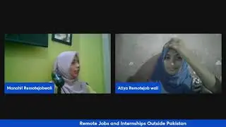 Session Title: Remote Jobs and Internships Outside Pakistan