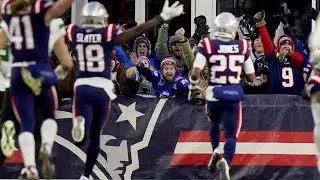 Marcus Jones 84 Yard Game Winning Punt Return (Radio Call) 2022 Jets at Patriots (4K)