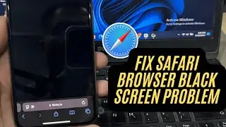 Как исправить черный экран Safari при просмотре обновления iOS 18