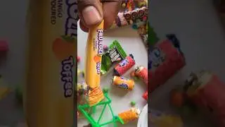 FruRoll Toffy 🍫 Chocolate 🫕 #chocolate #toffee #shorts  #bachhokivideo #howtomakechocolateathome