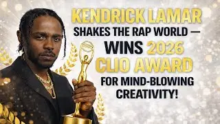 Kendrick Lamar Shakes the Rap World &mdash; Wins 2026 Clio Award for Mind-Blowing Creativity!