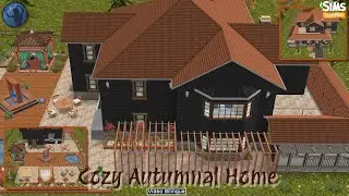 The Sims Freeplay - Cozy Autumn Home | Speed build & tour