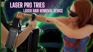 LASER PRO TRIES MULTI-WAVELENGTH HAIR REMOVAL MACHINE BY LUXSER | DOES IT WORK?
