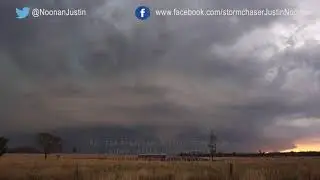 Spectacular Australian HP Supercell, 22nd November 2015