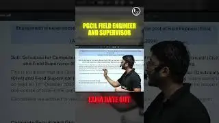 PGCIL 2025 Field Engineer & Field Supervisor Exam Date Out #shortsfeed #viralshort #pw #shorts