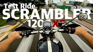 Test Ride com a Triumph Scrambler 1200 XE | Uma Big Trail com Design de &Eacute;poca!