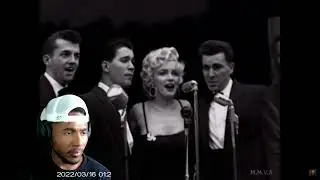 Marilyn Monroe Entertaining Troops On Stage In Korea 1954 |KeeSeeY Reacts to Music