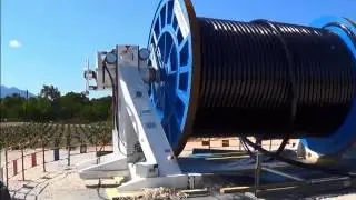 OMAC F155.C.900 - 90 TON REEL-STAND / CAVALLETTO DA 90 TON