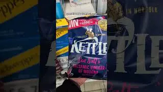 BEST SALT & VINEGAR CRISPS?! #kettlechips #delicious #snacks