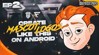 Create Mascot logos like this on Android Ft. Jak Infinitz - EP2 - Custom Mascot Logo tutorial 🔥