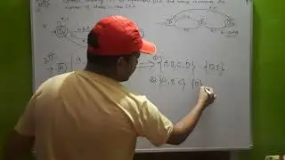 AKTU 2018-19 Question on Constructing Minimized DFA from epsilon-NFA | CD | TOC