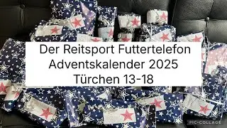 Reitsport Futtertelefon Adventskalender T&uuml;rchen 13-18