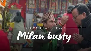 Celebration 50 Years of Community : Biswa Shanti Puja in Milan Basty,Darjeeling I vlog .