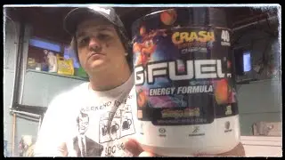 FIRST TIME TRYING GFUEL WUMPA FRUIT FLAVOUR! IS IT ANY GOOD?!