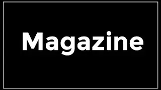 How to say Magazine in Hebrew