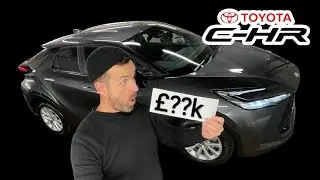 Cheapest New Toyota CHR 2024 ICON Base Spec Walkround & Drive Hybrid C-HR Review for 2025