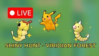 Dual Shiny Hunt Stream! FRLG Professor Oak Challenge ✨ + Shiny Alpha Bunnelby
