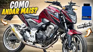 COMO FAZER A TWISTER 300F PRA ANDAR MAIS QUE MOTO MAIS FORTE