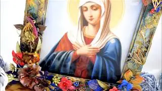 МК оклад|Step by step Tutorial Mixed Media Frame for the Icon of the Virgin by Ragozina Olya