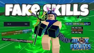 Blox Fruit - Fake Skills Challenge Me And Got Destroyed 💀