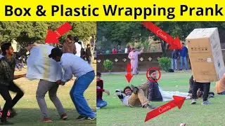 Box Wrapping People Prank | Plastic Wrapping People Prank | Most Dangerous Prank | Best Prank 2020