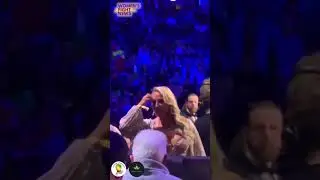 Ebanie Bridges in Dublin for Taylor vs Cameron 🇮🇪🔥