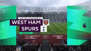 West Ham United vs Tottenham | London Stadium | 2019-20 Premier League | FIFA 20