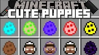 Minecraft PUPPY MOD / FIND YOUR PERFECT PUPPY AND KEEP THEM!! Minecraft