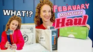 February Monthly Haul  | French Country Home, Noux, Book Club + More