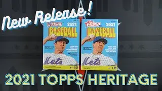 First Look: 2021 Topps Heritage Blaster Boxes